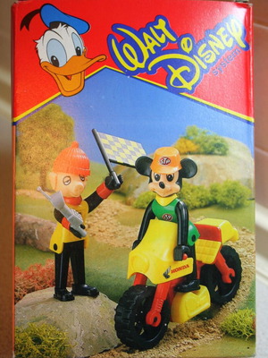 Φιγούρα Mickey & Porky Pig Pyroplast Airgam καινούργιο vintage 80's Walt Disney