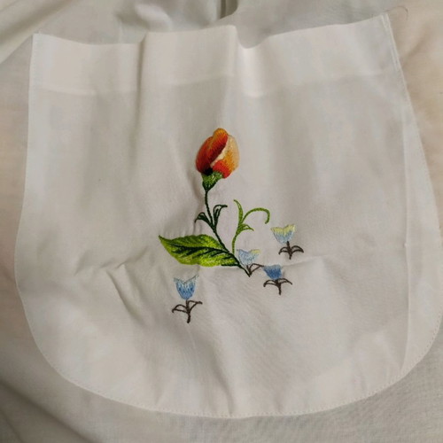 Kitchen apron new with embroidery