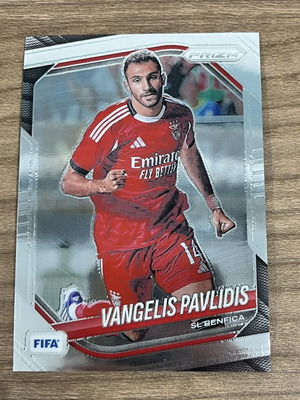 2025-26 Panini Prizm FIFA Soccer Card Vangelis Pavlidis like new