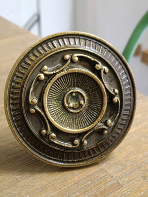 Antique door knob 1920 brass used