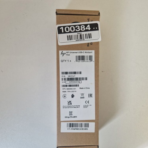 HP Universal USB-C Multiport Hub like new