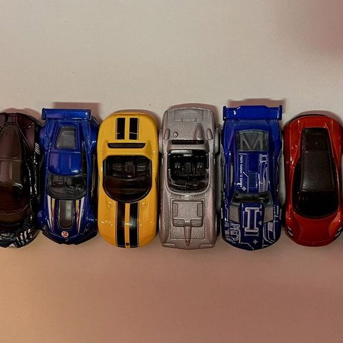 Hot Wheels toy cars, set of 8