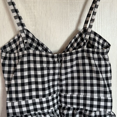 Toi&Moi jumpsuit shorts black and white medium like new
