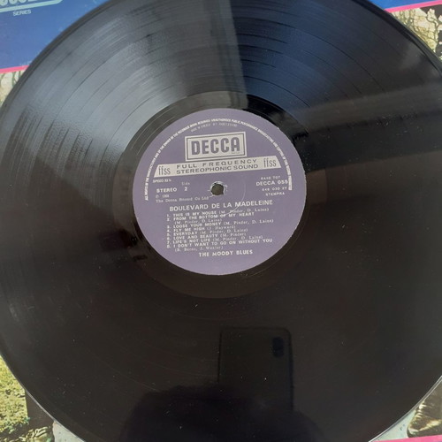 The Moody Blues Boulevard de la Madeleine LP used, rock