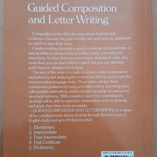 English Proficiency Composition and Letter Writing Book used
