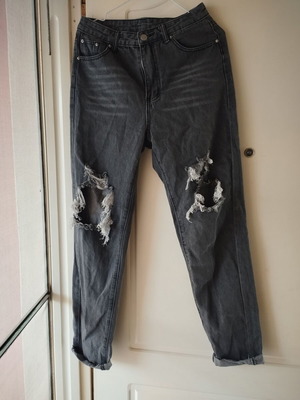 Women's jeans XS black and gray new