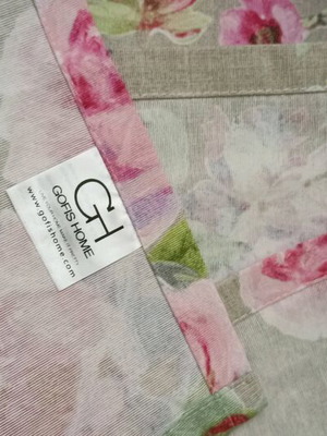 Gofis Home Square Tablecloth 1.30 x 1.30 New