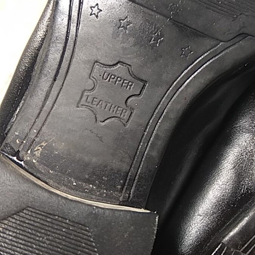 Mario Ponti leather shoes used, black size 39