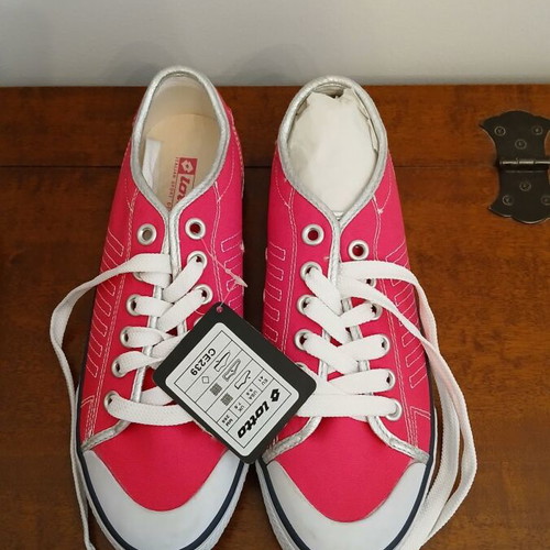 Lotto Florida II W sneakers new, fuchsia with silver details, size 41