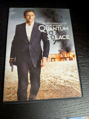 Quantum of Solace DVD new, action thriller adventure with subtitles