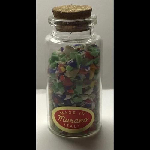 Murano glass bottle souvenir used