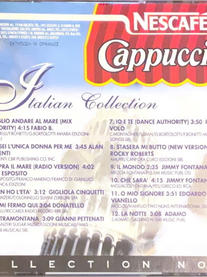 Nescafe Cappuccino Collection No 2 CD μεταχειρισμένο, pop