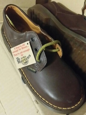 Παπούτσια Dr. Martens για αγόρι μέγεθος 32 καφέ καινούρια