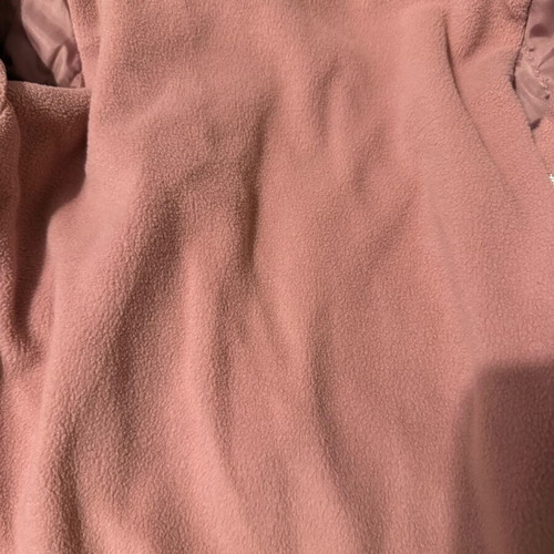 Benetton waterproof jacket with fleece lining for girl 3-4 years like new, pink