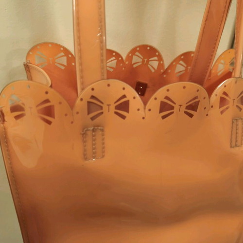 Ted Baker Handbag used, medium size pink/peach color