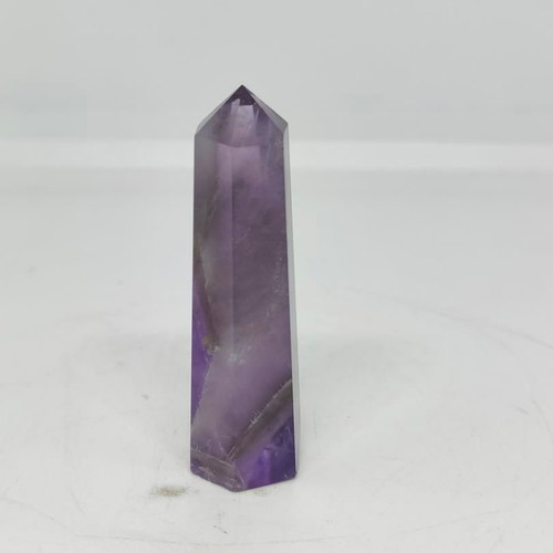 Amethyst crystal tower like new, natural hexagonal obelisk