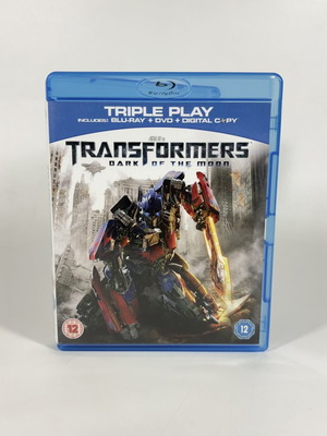 Transformers Dark of the Moon Blu-ray + DVD like new with English subtitles