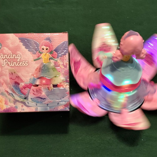 Dancing Princess interactive toy with LED lights and music