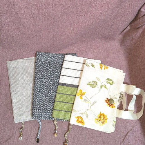 Book covers new with bookmark and handles
