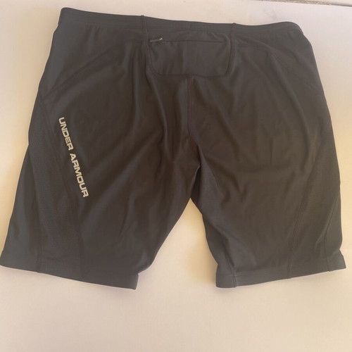 Under Armour HeatGear Compression Shorts XL like new, black
