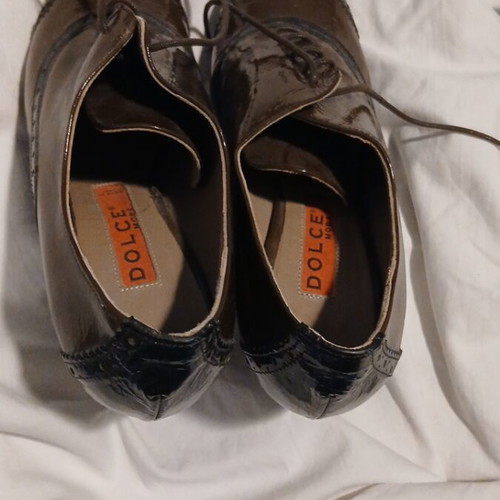 Dolce shoes brown pumps like new, size 38