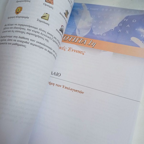 Introduction to Computer Science Principles used, Grade 11 textbook