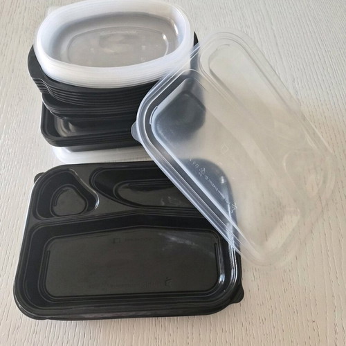 Plastic takeaway containers like new, set of 15, microwave safe