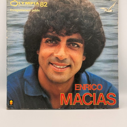Enrico Macias Olympia 82 vinyl record used