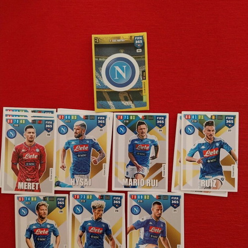 2020 FIFA Panini 365 Adrenalyn Napoli like new