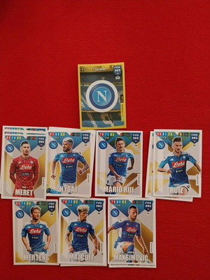 2020 FIFA Panini 365 Adrenalyn Napoli like new