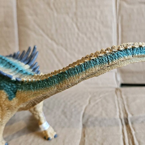 Agustinia and Acrocanthosaurus dinosaur figures Schleich new set