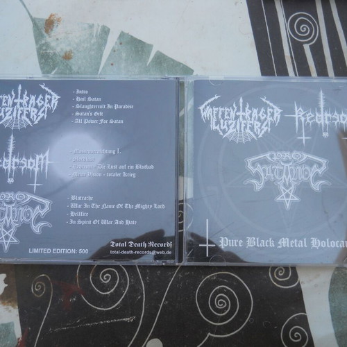 Waffenträger Luzifers / Redreom / Prosatanos Pure Black Metal Holocaust CD Limited Edition