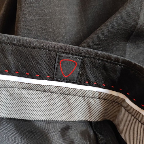 Strellson James men's suit trousers size 50 like new, black