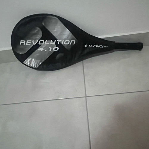 Revolution 4.10 Tecno Pro tennis racket used with case