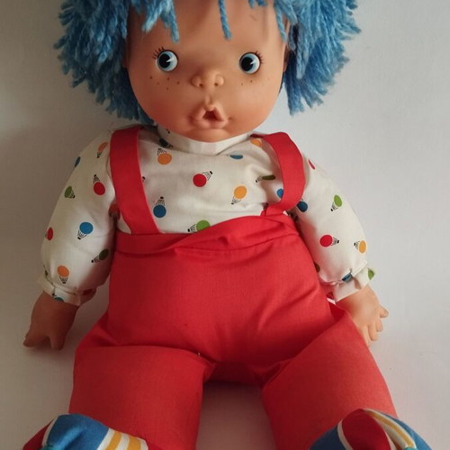 Vintage large boy doll Famosa Spain 55 cm used