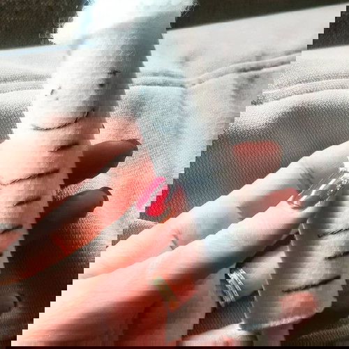 Λαμπάδα σύριγγα καινούργια χειροποίητη για το Πάσχα