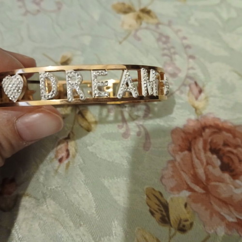 Dream Stainless Steel Bracelet New Pink Gold