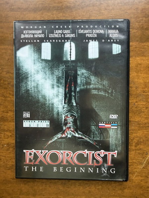 Exorcist The Beginning DVD μεταχειρισμένο, αγγλική γλώσσα χωρίς υπότιτλους