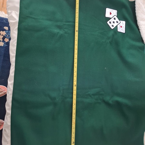 Green felt for cards like new, 2×1.60 m