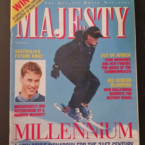 Royal Magazine Majesty Millennium January 2000