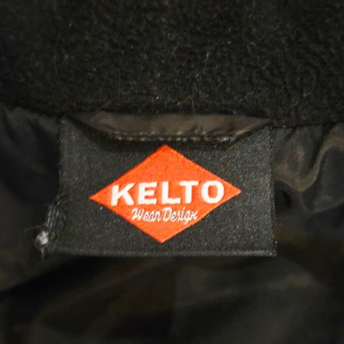 Kelto shiny kids jacket like new, black, size 13-14 years