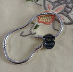 Pandora snake chain bracelet, 18 cm, silver