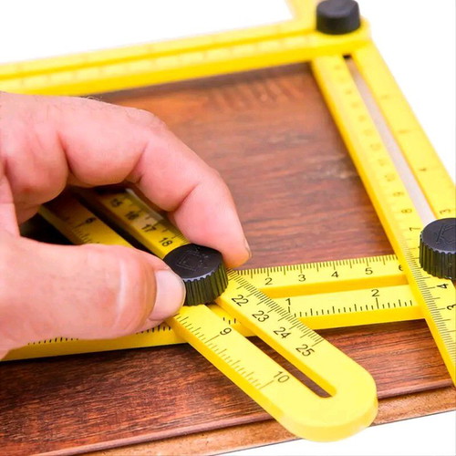 Angle tool multifunctional ruler plastic new
