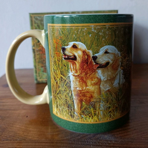 Lang Mugs collectible mug new, A field day design