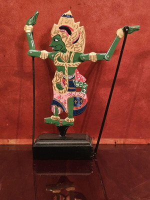 Indonesian wooden doll like new