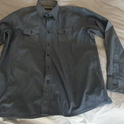 Grand's XL slim fit blue shirt like new