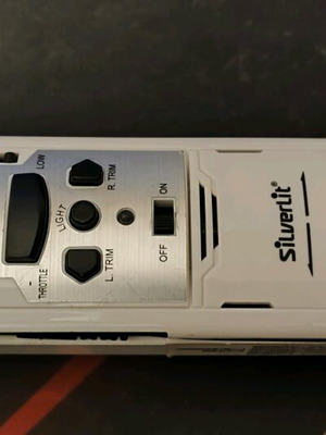 Drone remote control and spare parts used