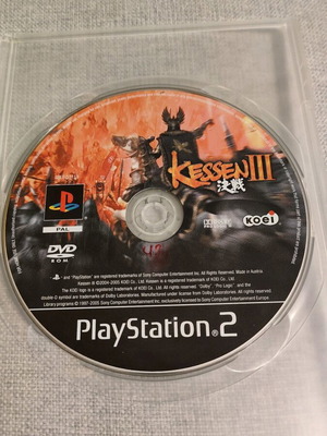 Kessen 3 PS2 μεταχειρισμένο, σε πολύ καλή κατάσταση