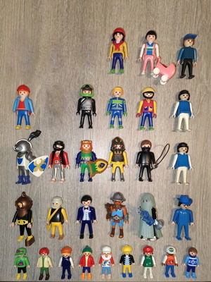 Φιγούρες Playmobil μεταχειρισμένες από διάφορα σετ