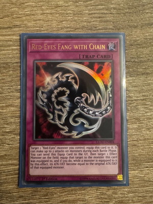 Red-Eyes Fang with Chain YuGiOh σε καλή κατάσταση